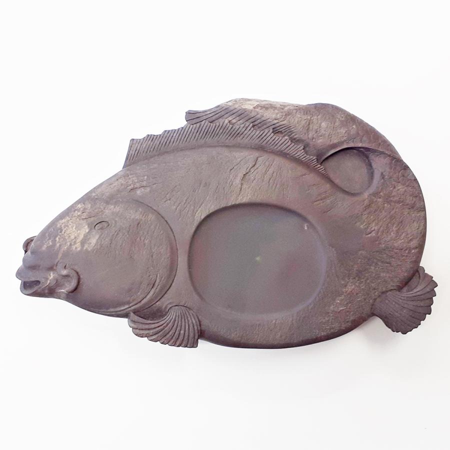 現品限り】旧麻子坑 端渓硯 魚型 硯 書道硯 きゅうましこう たん