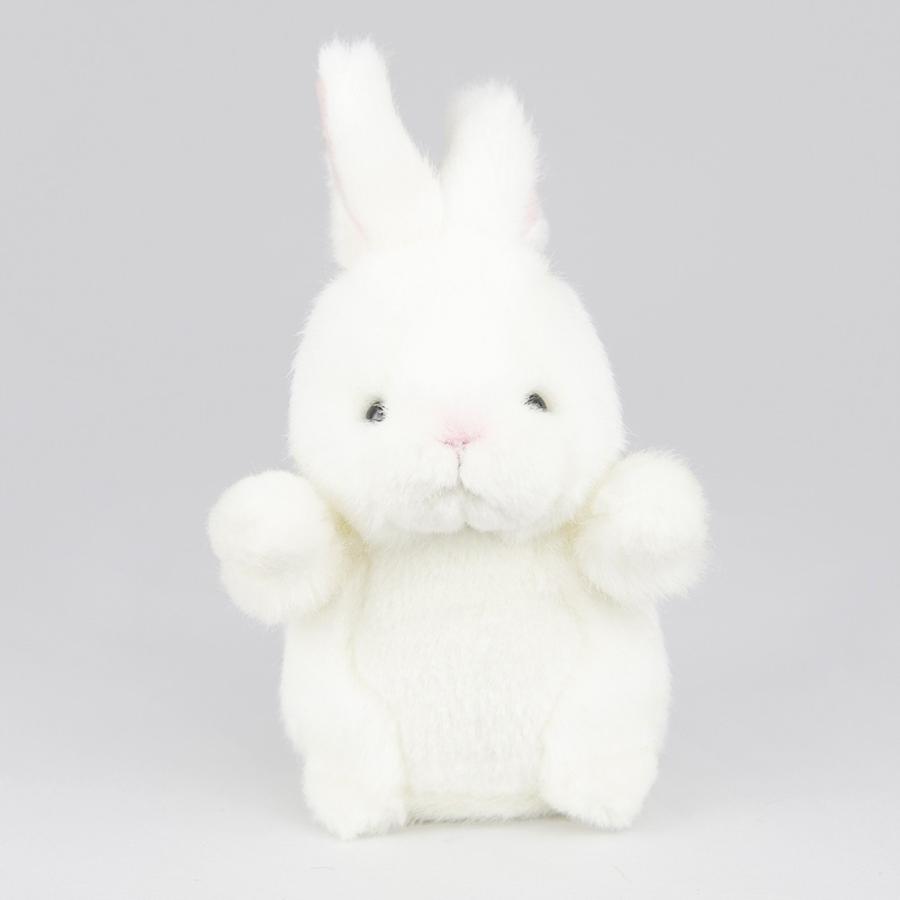 森のなかま（ミニ）ウサギ 白 ぬいぐるみ うさぎ たけのこ : HONDA