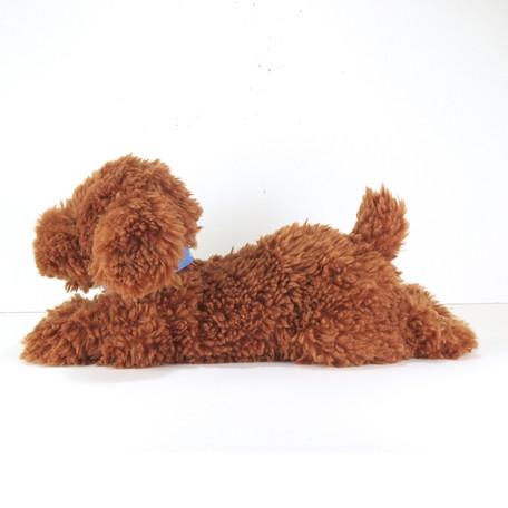 ひざわんこ トイプードル ブラウン 犬 ぬいぐるみ サンレモン : HONDA