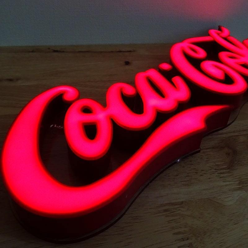 Coca Cola（コカコーラ） LEDライト ガレージ ネオン 看板 ミニ