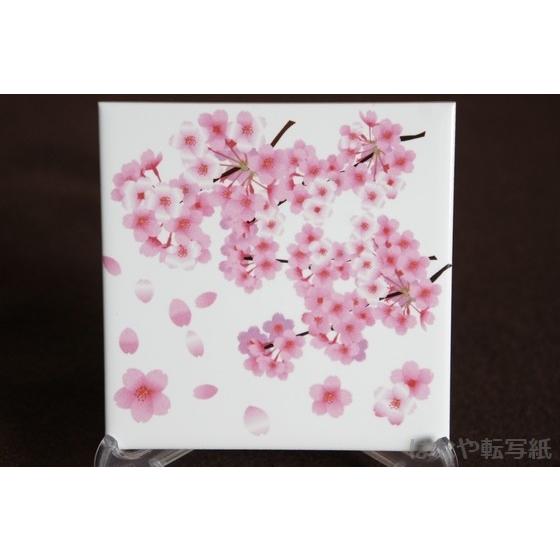 ポーセラーツ 白磁用転写紙 桜 : はなや転写紙 - 通販 - Yahoo