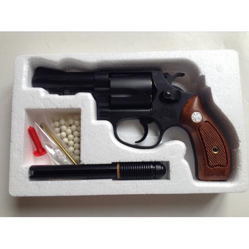 タナカワークス S&W M36 チーフスペシャル ラウンド Ver.2 HW ブラック