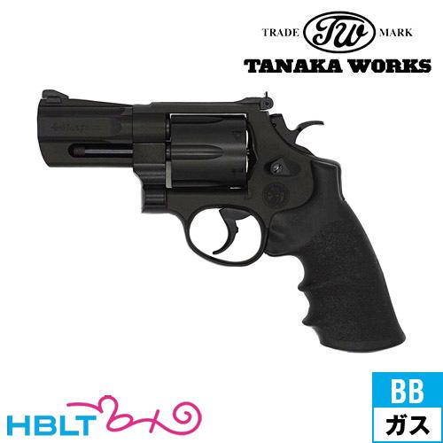 タナカワークス S&W M29 PC フラットサイド Ver.3 HW ブラック 3インチ