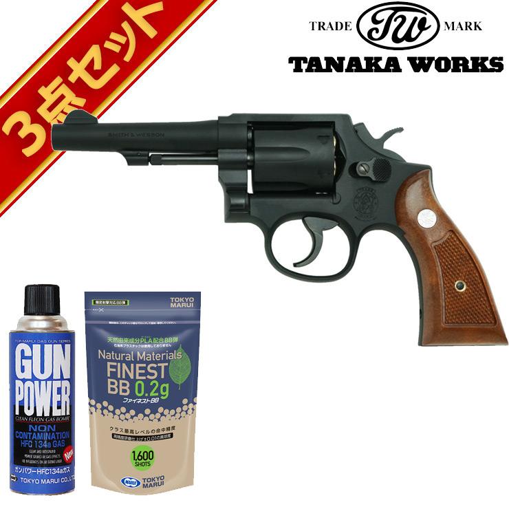 タナカワークス S&W M10 4インチ Kフレーム ガスガン（初期ABS製