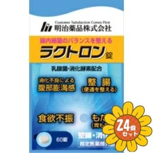 セット販売」「明治薬品」ラクトロン錠 60粒 24個セット : ひまわりの