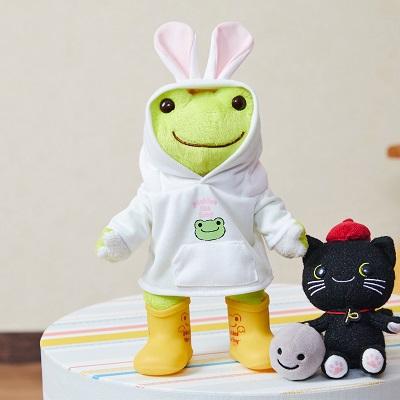 かえるのピクルス picklesthefrog キャラクター ビーンドール用 うさ耳