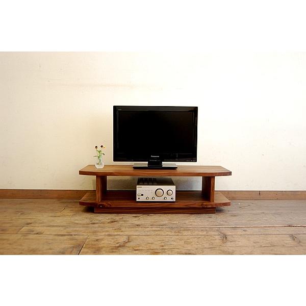国産 無垢 完成品 テレビ台 ローボード テレビボード ウォールナット