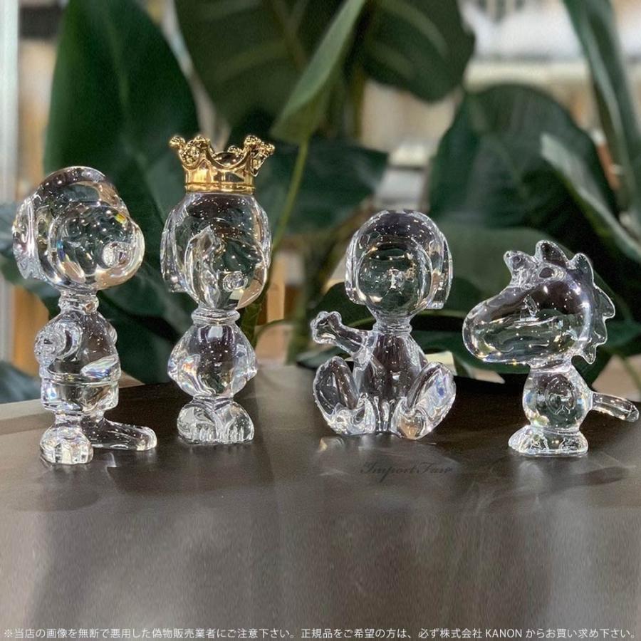 バカラ（Baccarat） ウェルカムスヌーピー クリア クリスタル 2104027