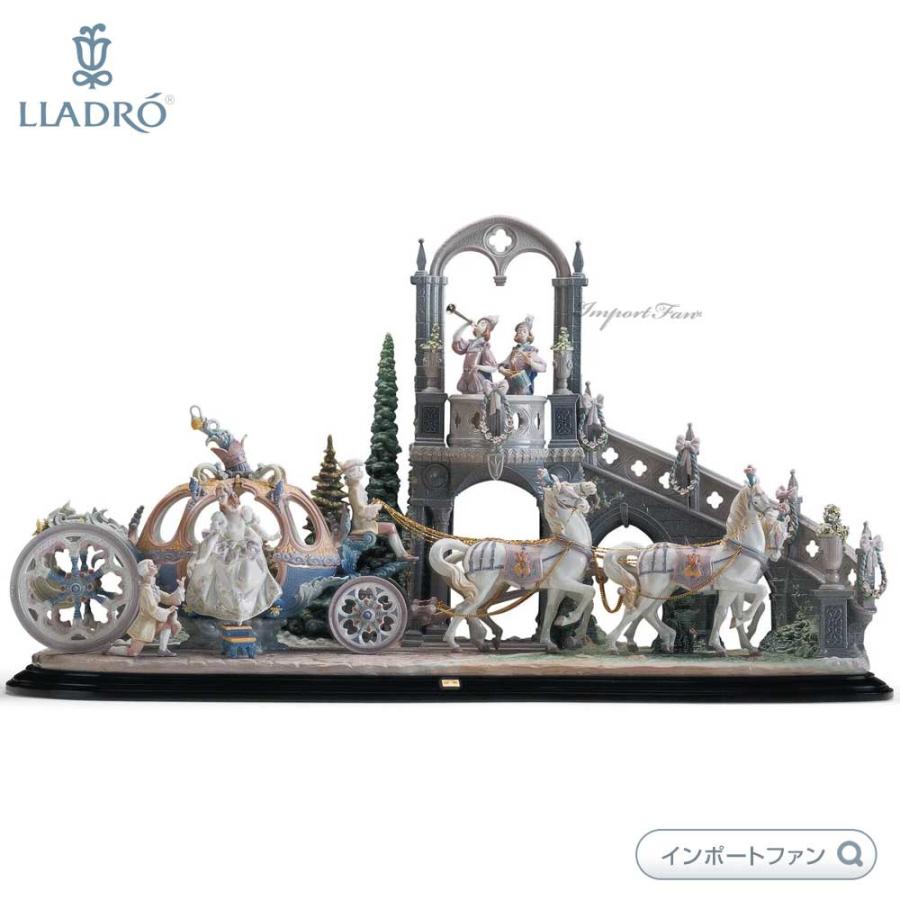 LLADRO（リヤドロ） シンデレラ 王宮への一歩 限定制作数1500点 馬車