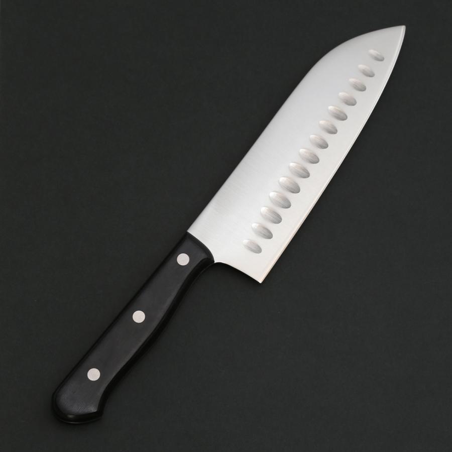 サーモン三徳包丁 右利き 左利き 両利き用 170mm ステンレス
