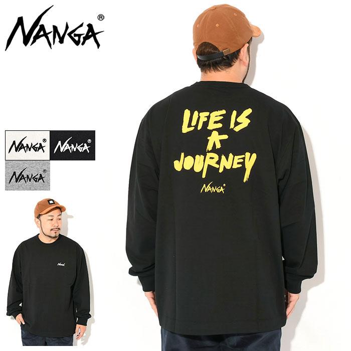 NANGA（ナンガ） ロンT Tシャツ 長袖 メンズ エコ ハイブリッド ライフ