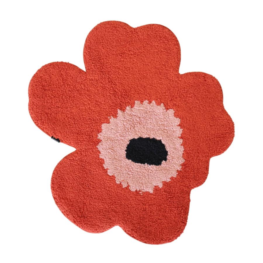 marimekko（マリメッコ） ウニッコ バスマット オレンジレッド