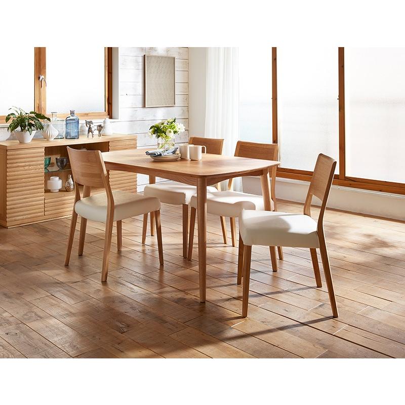 大塚家具 ダイニングテーブル 4本脚 シネマ3 レッドオーク材 1800