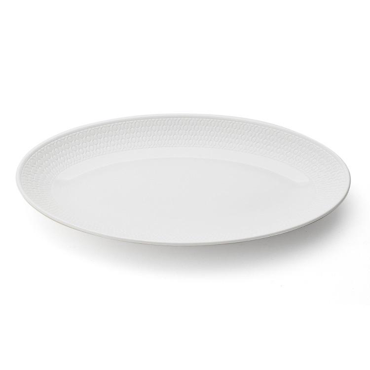 Gio ウェッジウッド ジオ オーバルディッシュ 26cm 白 食器 陶器 結婚