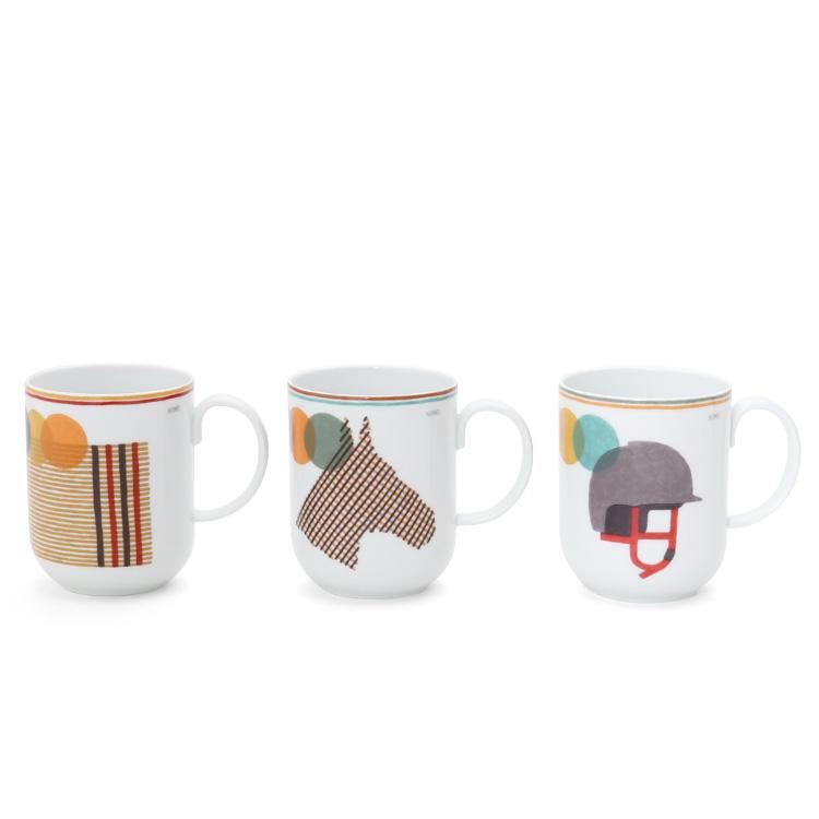 HERMES（エルメス） ソー マグカップ 300ml 3個入り SAUT HERMES マグ