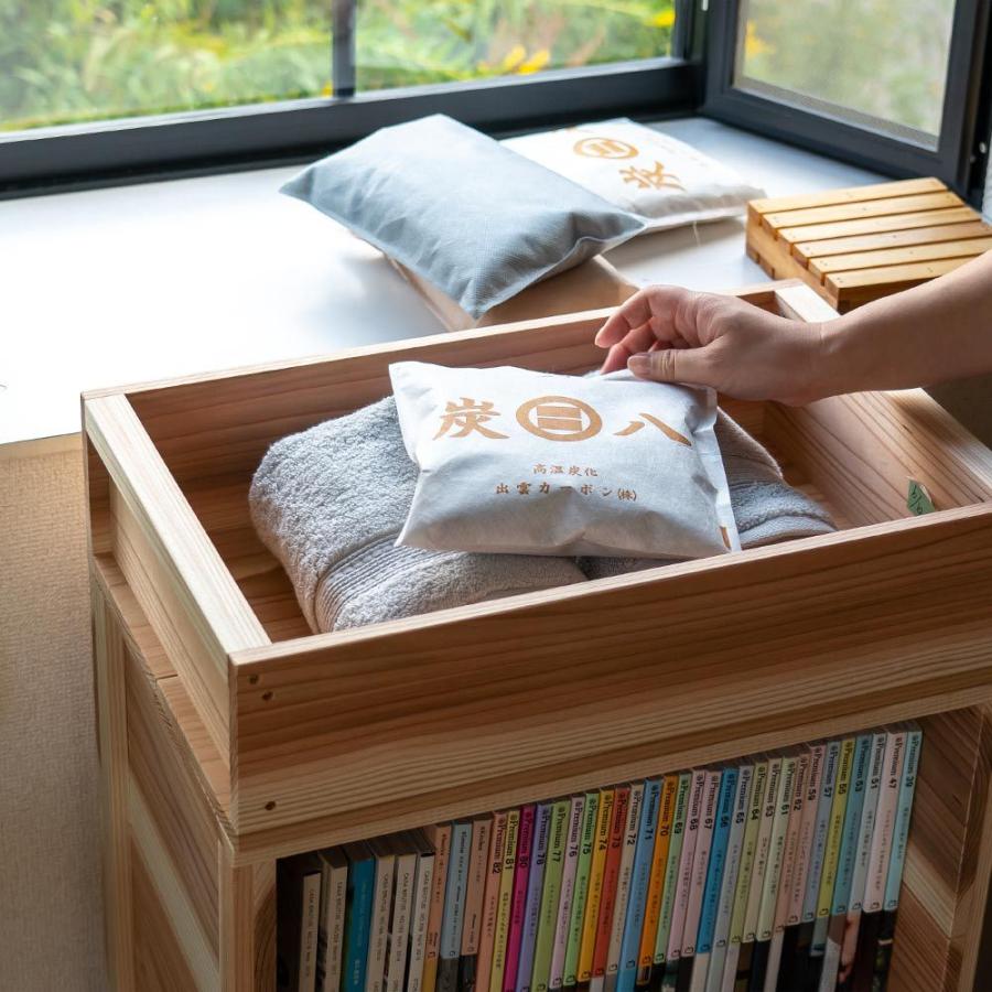 国産りんご箱 上小節 杉 480×300×120 木箱 収納ボックス : イエノLabo