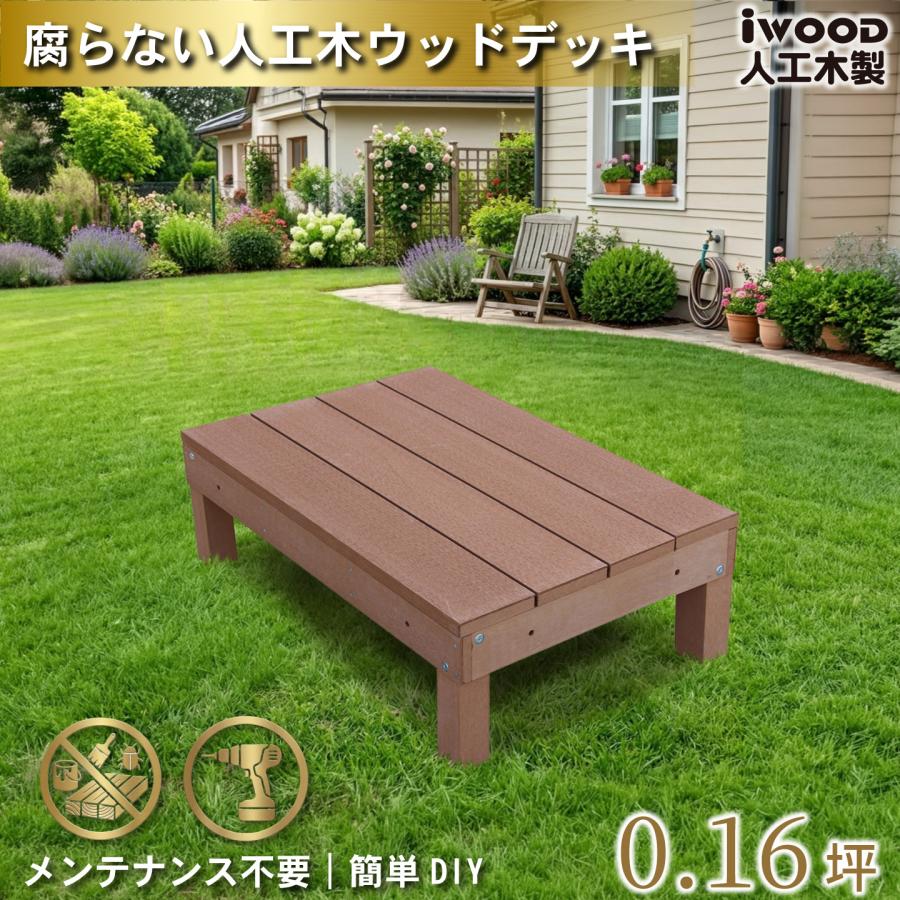 igarden（アイガーデン） ウッドデッキ 人工木 60系 1点セット