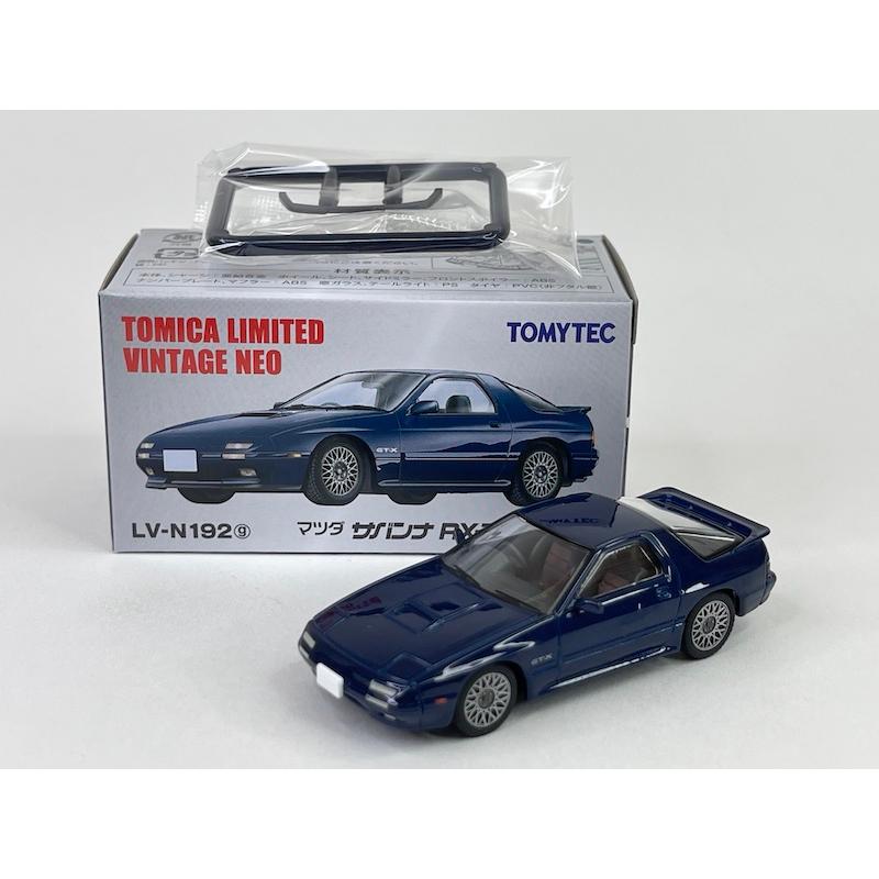 トミーテック LV-N192g マツダ サバンナRX-7 GT-X (紺) 90年式 トミカ