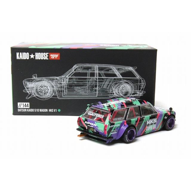144 日産 ダットサン ストリート 510 ワゴン HKS V1 (右ハンドル