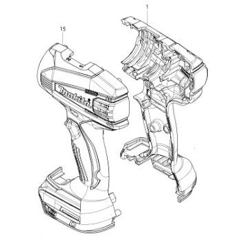 マキタ makita 18V 充電式 4モード インパクトドライバ TP141DZ 用