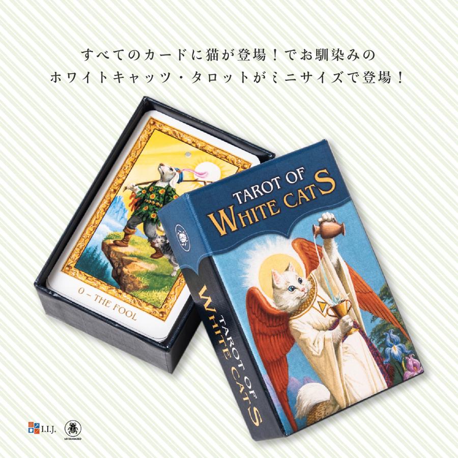ホワイトキャッツ・タロット ミニ Tarot Of White Cats MINI タロット