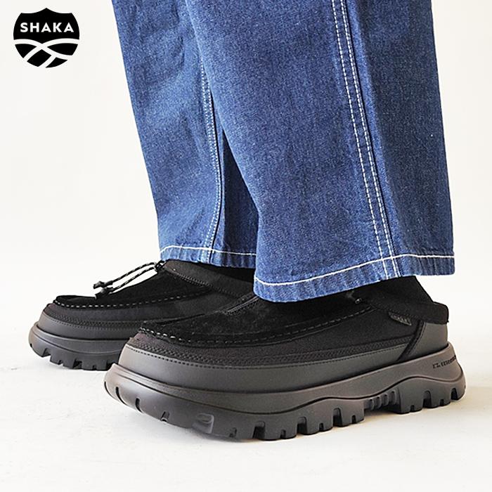 SHAKA（シャカ） スニーカー ZIP MOCCASIN MULE EX ジップ モカシン