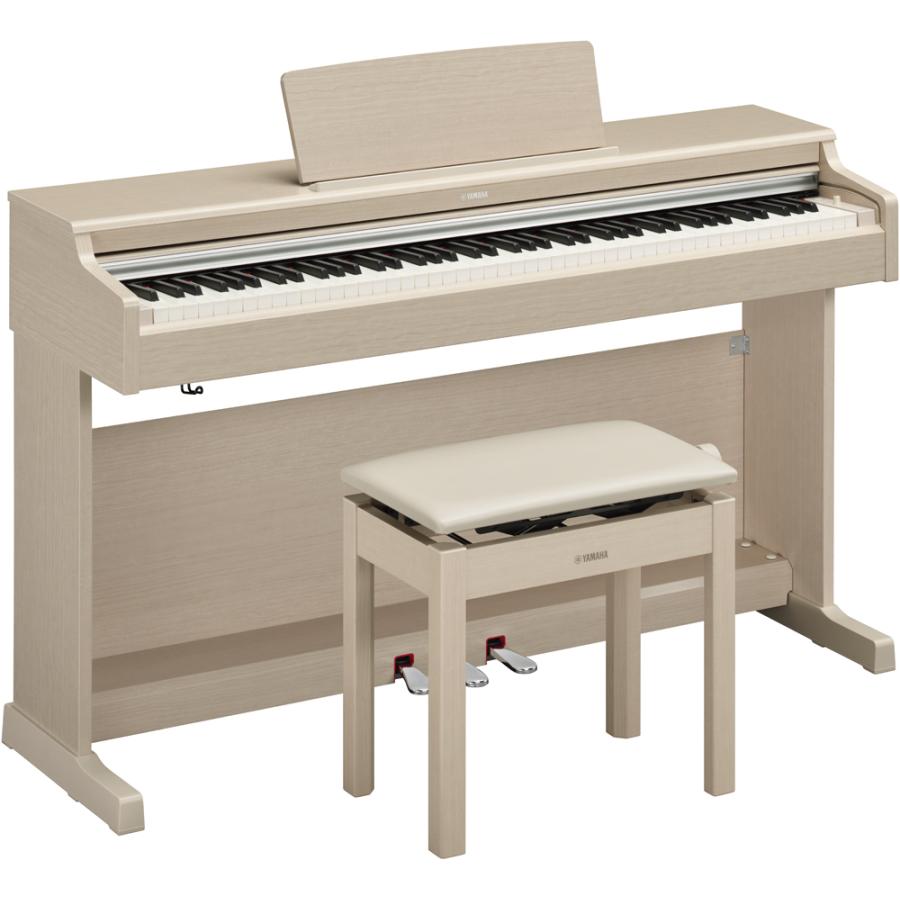 YAMAHA（ヤマハ） 電子ピアノ(ホワイトアッシュ調仕上げ)(高低自在椅子