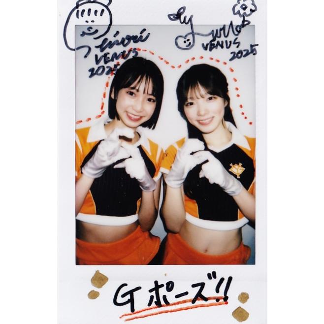 鍋谷詩織＆杜下ゆり (巨人/VENUS)】BBM プロ野球チアリーダーカード