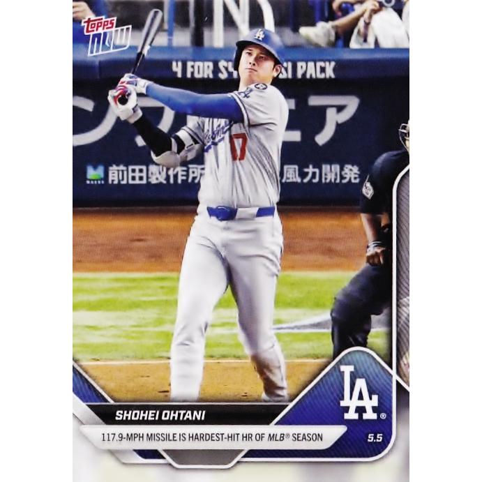 145【大谷翔平/ドジャース】2025 MLB TOPPS NOW [2025.5.5] シーズン