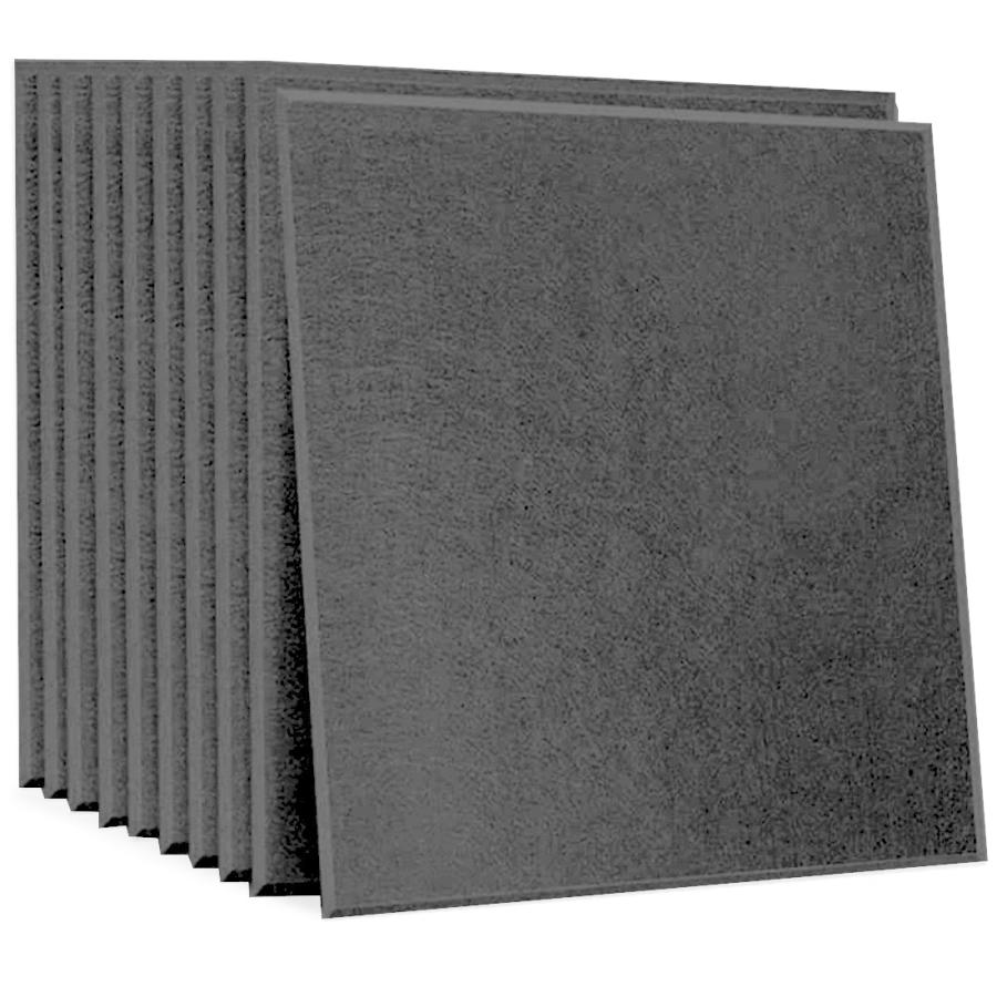 防音材 吸音ボード 吸音シート 24枚セット 60*60cm 厚さ0.9cm 面取り