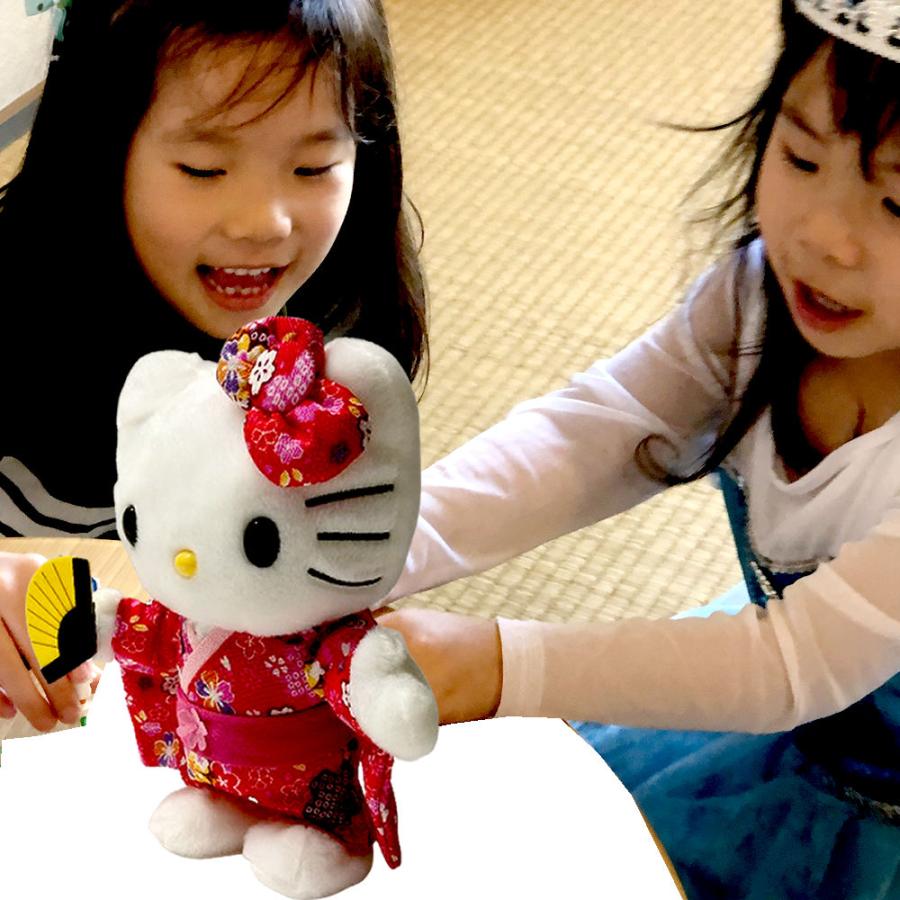 ハローキティ 声まね 日本人形 ものまね ぬいぐるみ サンリオ キティ