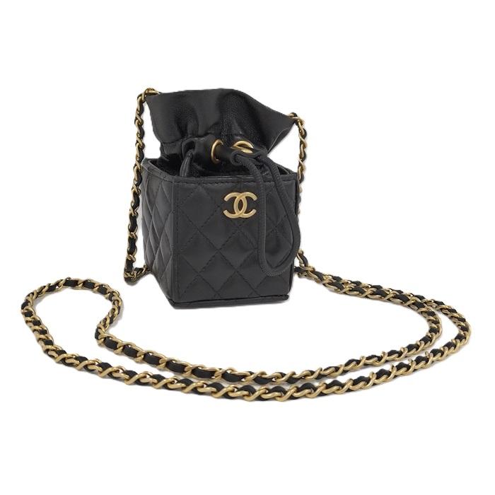 CHANEL（シャネル） チェーンショルダーバッグ マトラッセ ミニ巾着