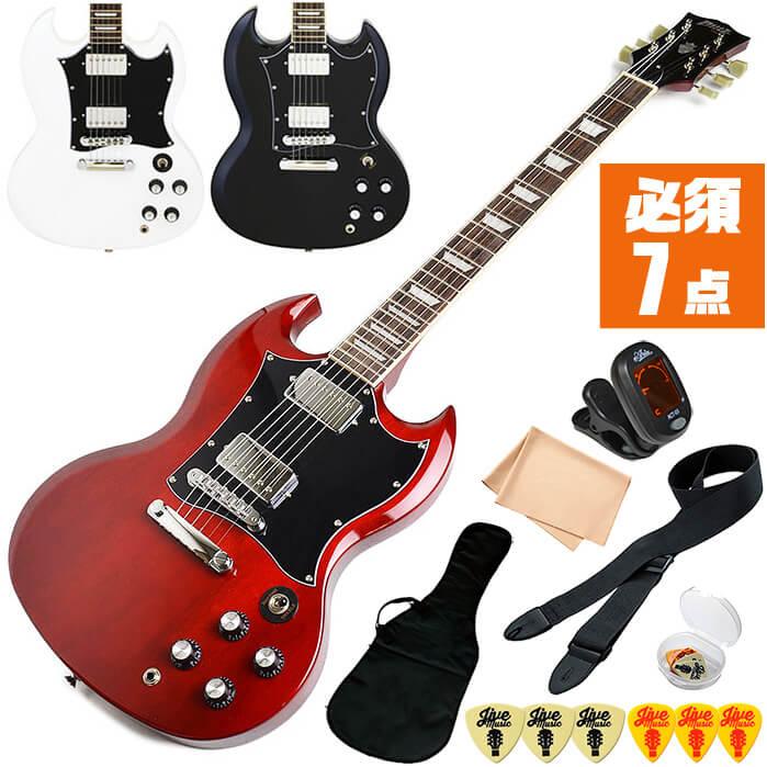 エレキギター 初心者セット ブリッツ by アリアプロ2 BSG-STD 7点 SG