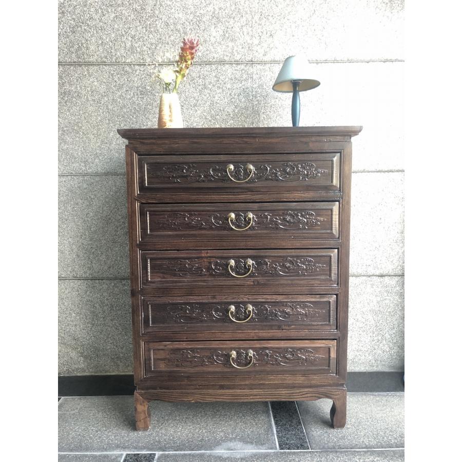 中国家具 アジアン家具 アンティーク調 キャビネット F210 : 実験工房