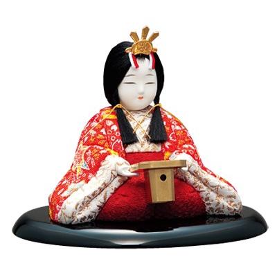 雛人形 三人官女 単品 3人 木目込み 一秀 ひな人形 かわいい おしゃれ
