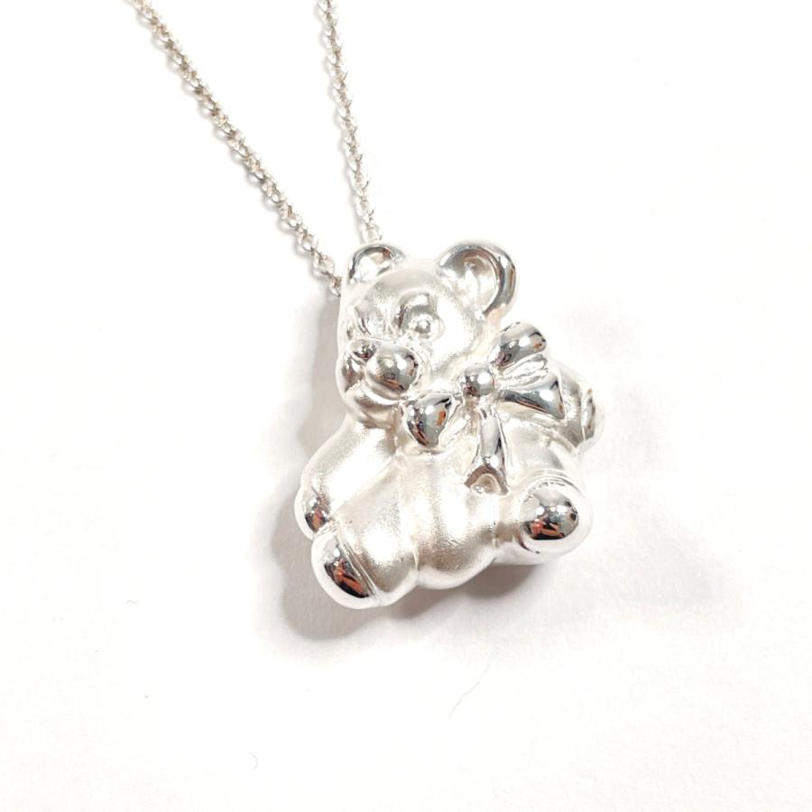TIFFANY&Co.（ティファニー） ネックレス テディベア シルバー925
