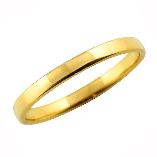 Jewelry i（ジュエリーアイ） 甲丸 リング 2.5mm幅 10金 指輪 メンズ