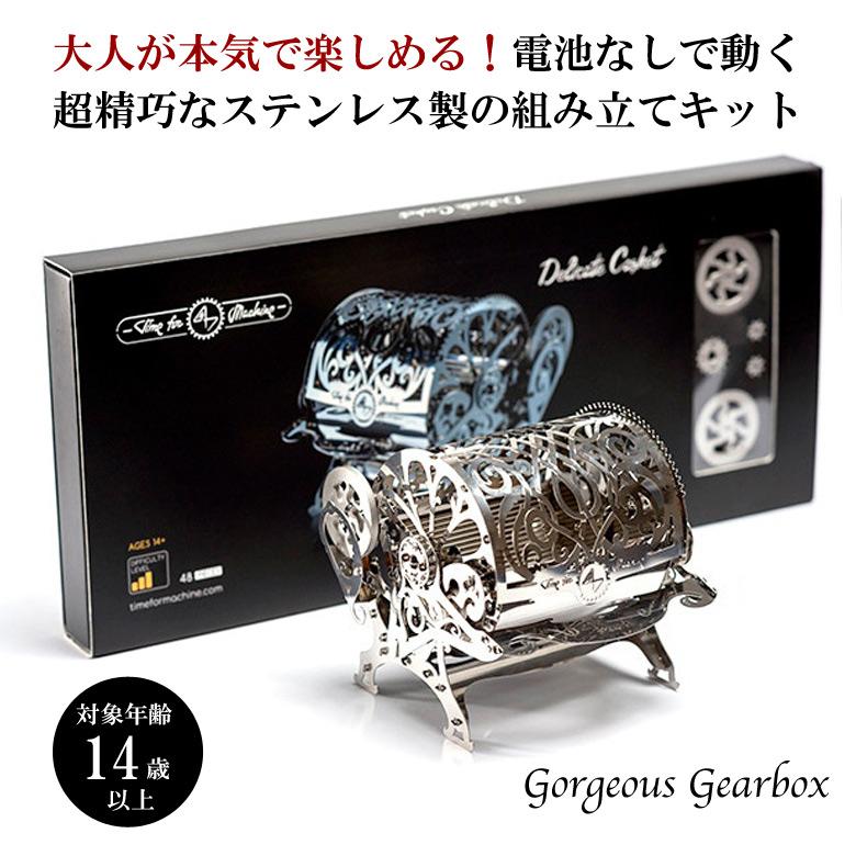 Time for Machine 超精巧なステンレス製の組み立てキット Gorgeous