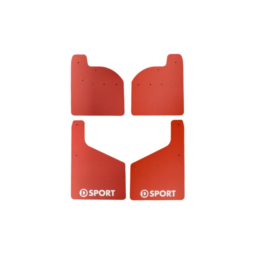 D-SPORT(Dスポーツ) ラリーマッドフラップ 赤 66241-A311 : D-SPORT