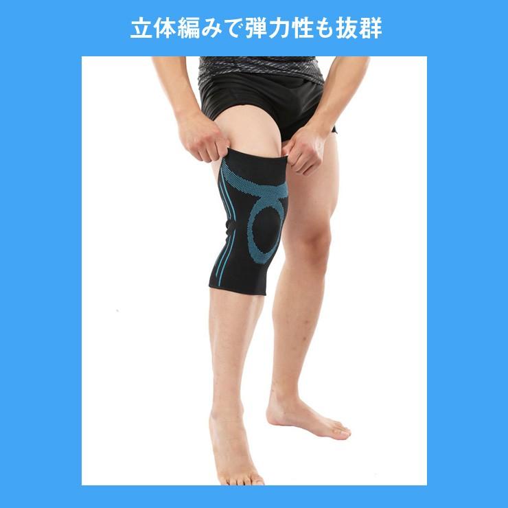 BOER 薄型 膝サポーター 2枚組 ひざサポーター 運動用 スポーツ用品