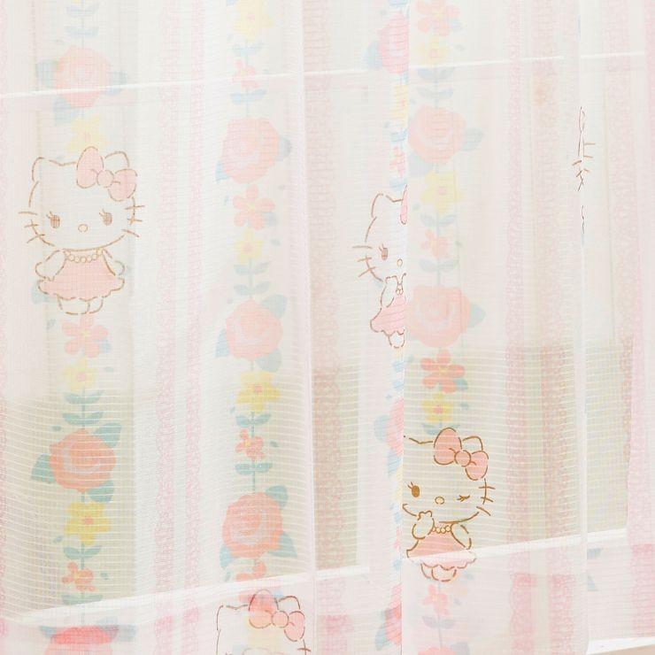 sanrio（サンリオ） キティ 外から見えにくい レースカーテン 選べる11