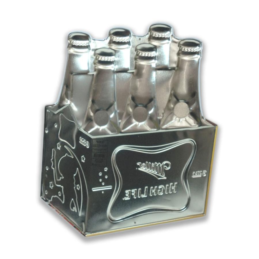 Miller High Life (ミラー ハイライフ) ダイカットエンボスメタル