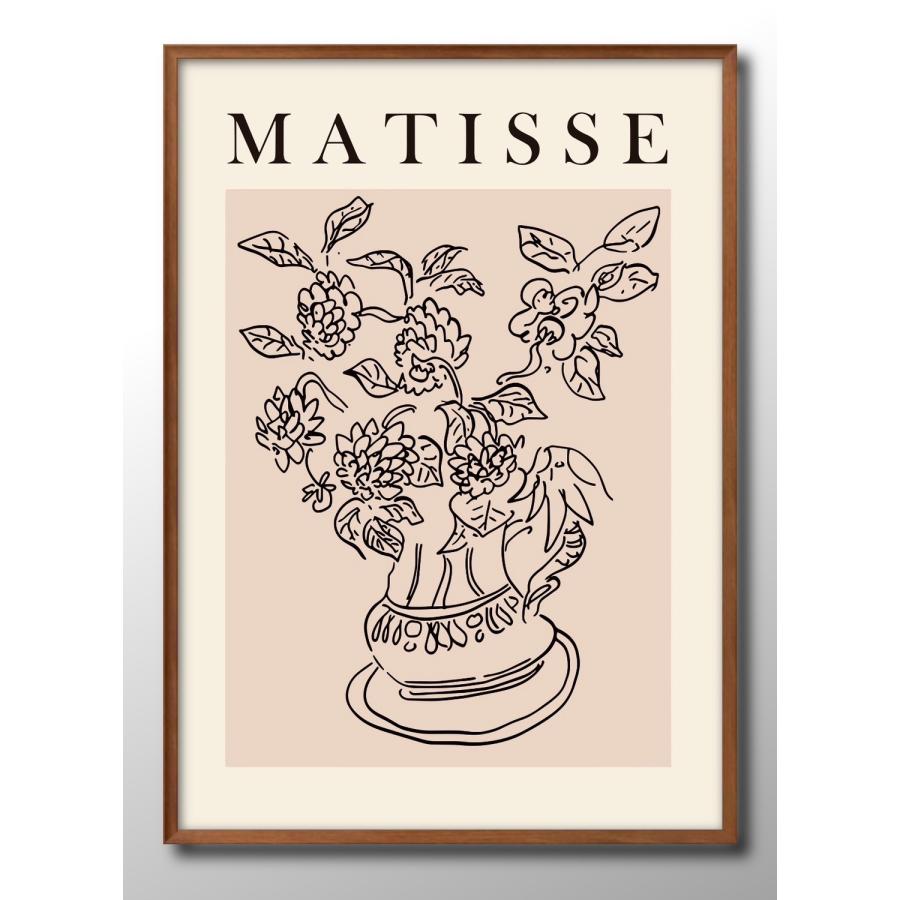ポスター アンリ マティス マチス フラワー 花 ボタニカル 絵画