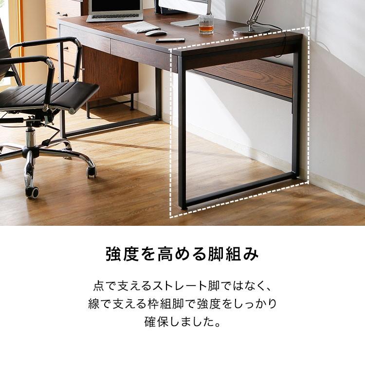 LOWYA（ロウヤ） デスク パソコンデスク 机 幅140cm 奥行70cm オフィス