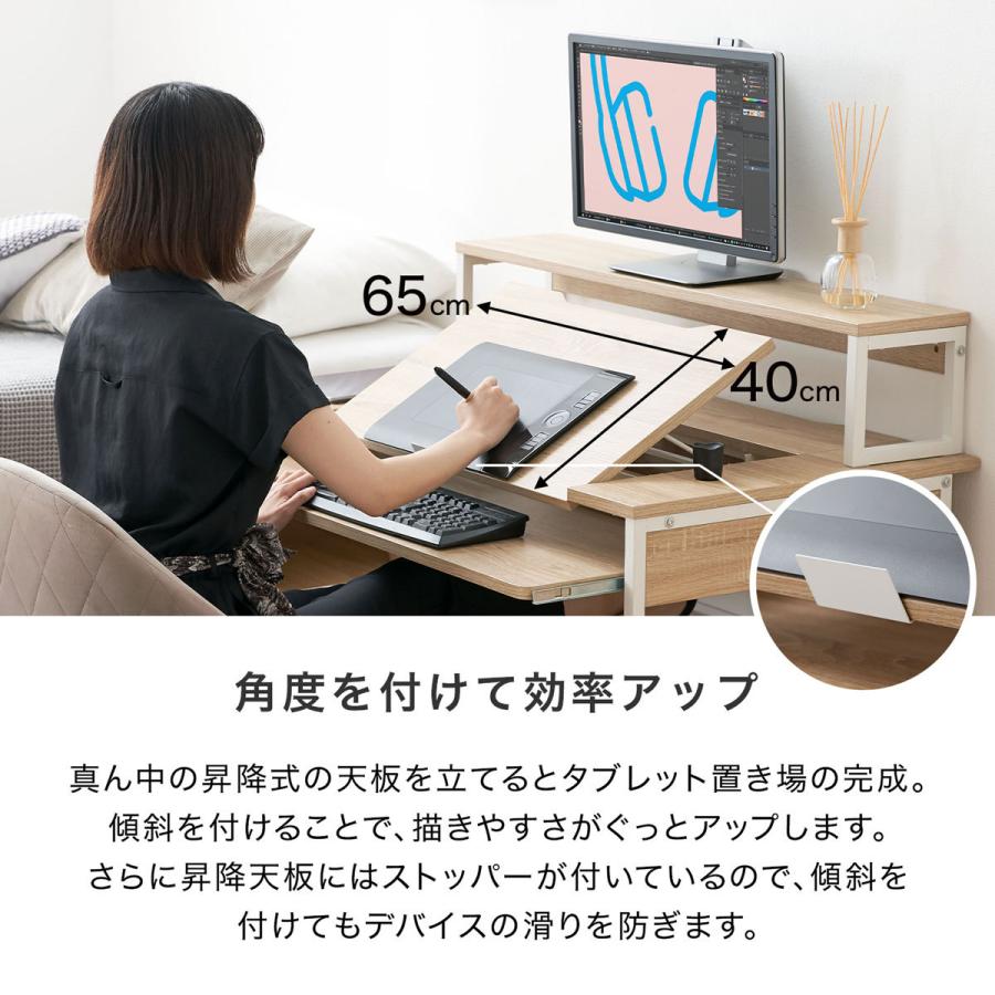 LOWYA（ロウヤ） パソコンデスク クリエイターデスク PCデスク