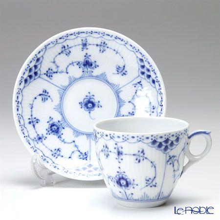 ブルーフルーテッド 並行輸入品 ロイヤルコペンハーゲン ハーフレース