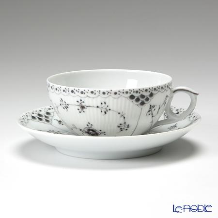 ブラックフルーテッド 並行輸入品 ロイヤルコペンハーゲン ハーフ