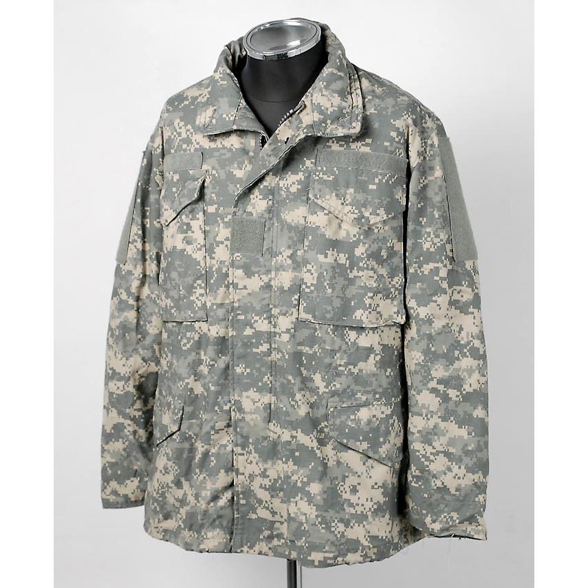 アメリカ軍 ACU デジタルカモ M-65 フィールドジャケット USED A5AU