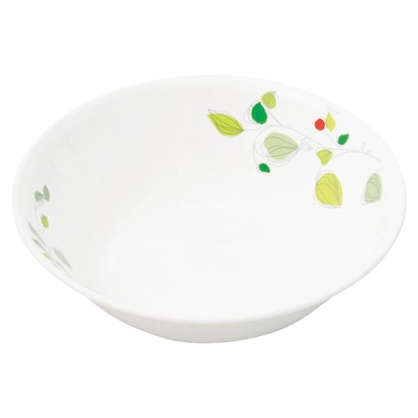 パール金属 ボウル 22cm コレール CORELLE 白 食器 皿 グリーン