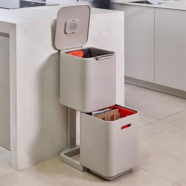 ゴミ箱 40L トーテムコンパクト 分別 2段 JosephJoseph ジョセフ